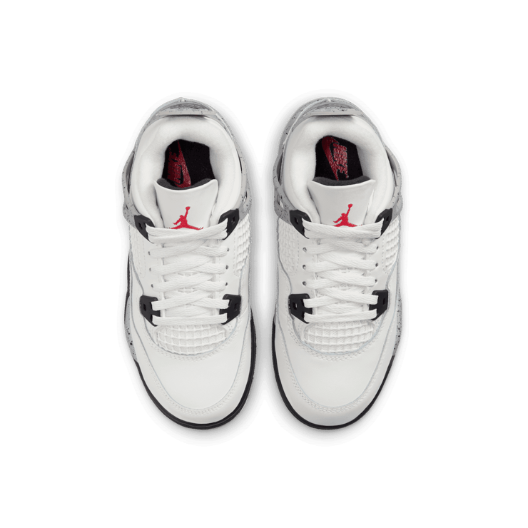 Air Jordan 4 Retro White Cement (PS) Angle 1