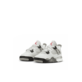 Air Jordan 4 Retro White Cement (TD) Angle 2
