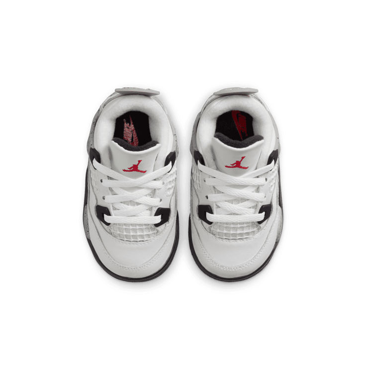 Air Jordan 4 Retro White Cement (TD) Angle 1