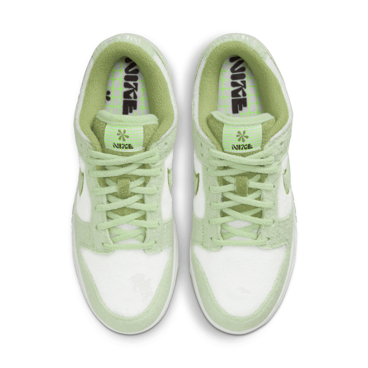 Nike Dunk Low Fleece Honeydew (W) Angle 1