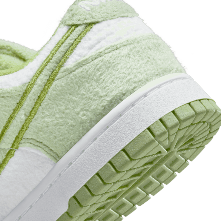 Nike Dunk Low Fleece Honeydew (W) Angle 5