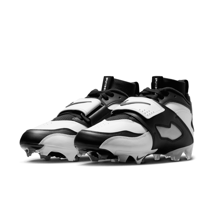 Nike Diamond Turf 93 TD White Black Angle 2
