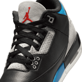 Air Jordan 3 Retro Rare Air Black Military Blue (GS) Angle 8