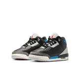 Air Jordan 3 Retro Rare Air Black Military Blue (GS) Angle 2