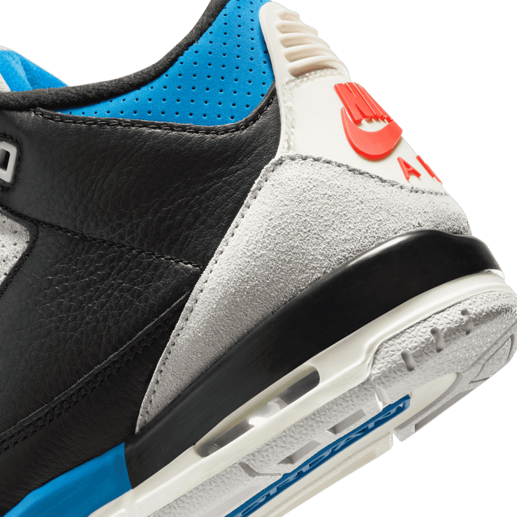 Air Jordan 3 Retro Rare Air Black Military Blue (GS) Angle 3