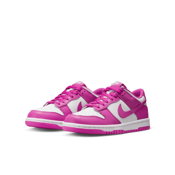 Nike Dunk Low Active Fuchsia (GS) Angle 2