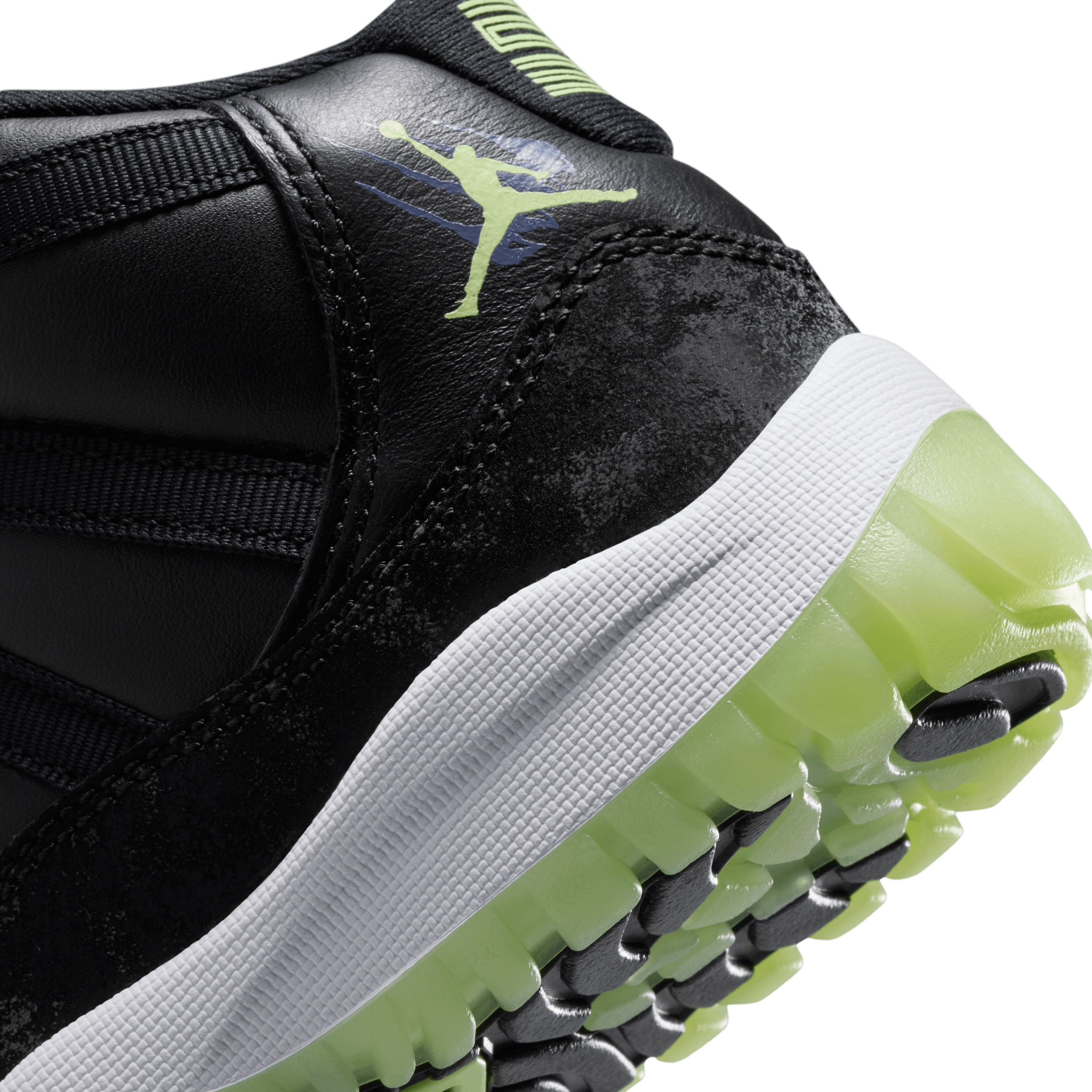 black jordan 11 golf shoes