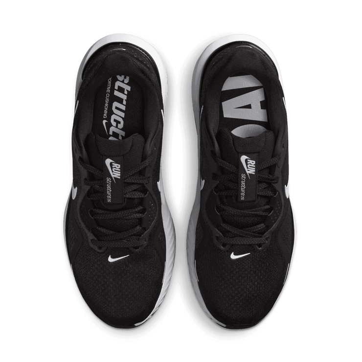 Nike Structure 26 Black White (W) Angle 1
