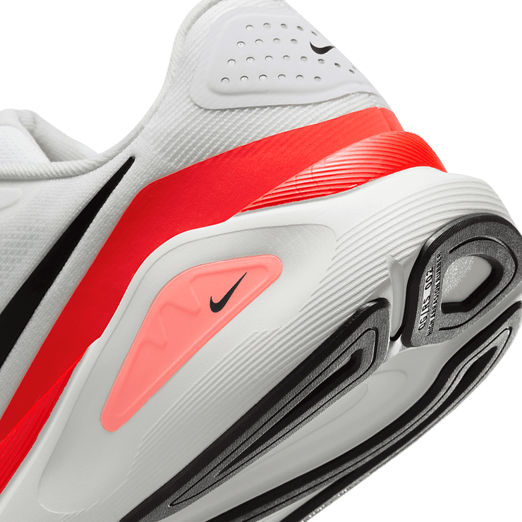 Nike Structure 26 White Black Bright Crimson Angle 4