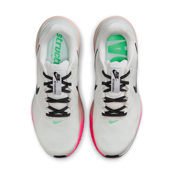 Nike Structure 26 White Black Glacier Ice Angle 7