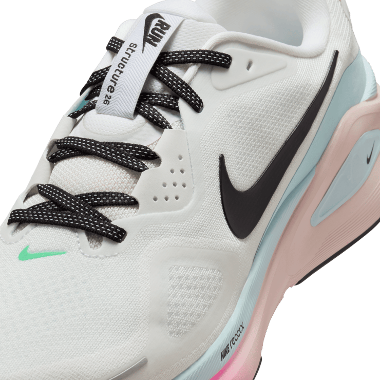 Nike Structure 26 White Black Glacier Ice Angle 8