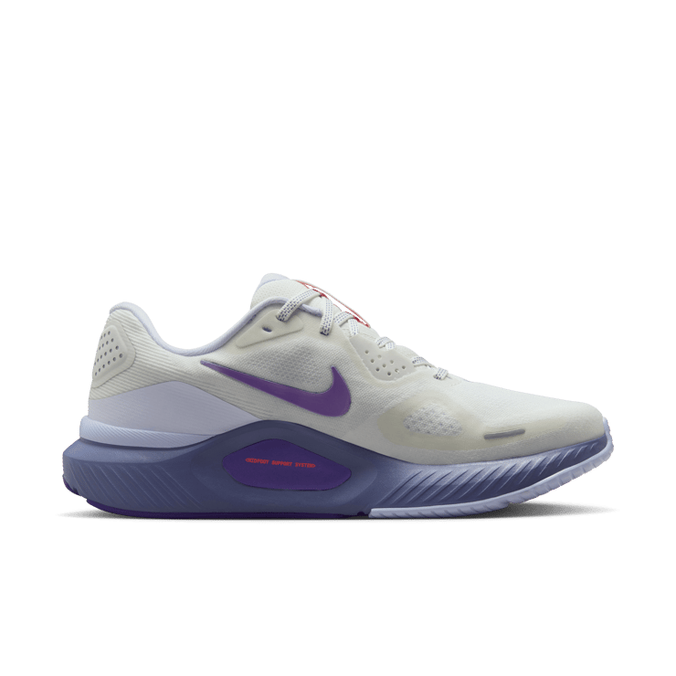 Nike Structure 26 Summit White Wild Grape (W) Angle 1