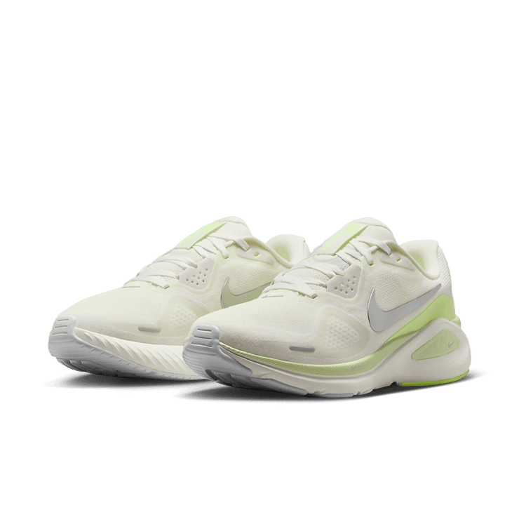 Nike Structure 26 Summit White Barely Volt (W) Angle 1