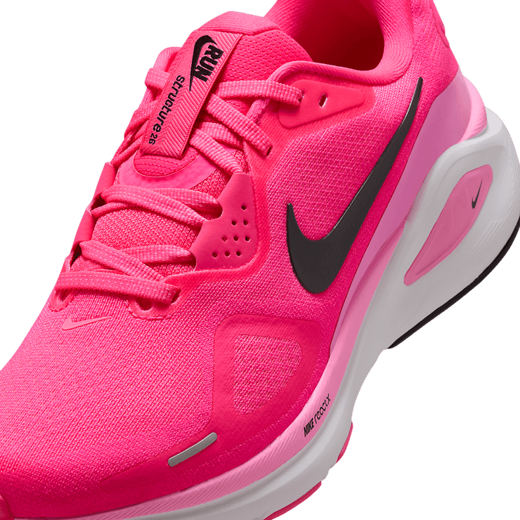 Nike Structure 26 Hyper Pink Black (W) Angle 3