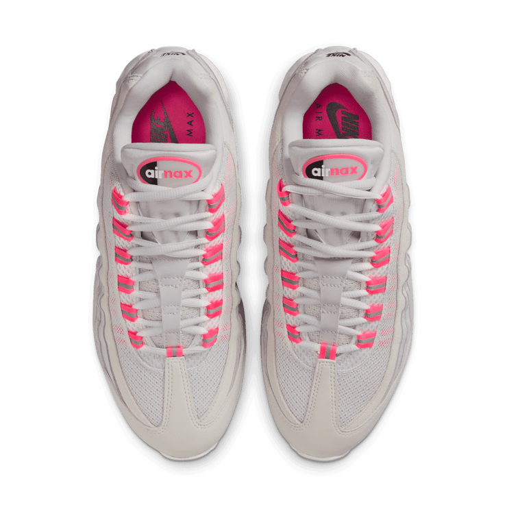 Nike Air Max 95 Vast Grey Hyper Pink (W) Angle 4