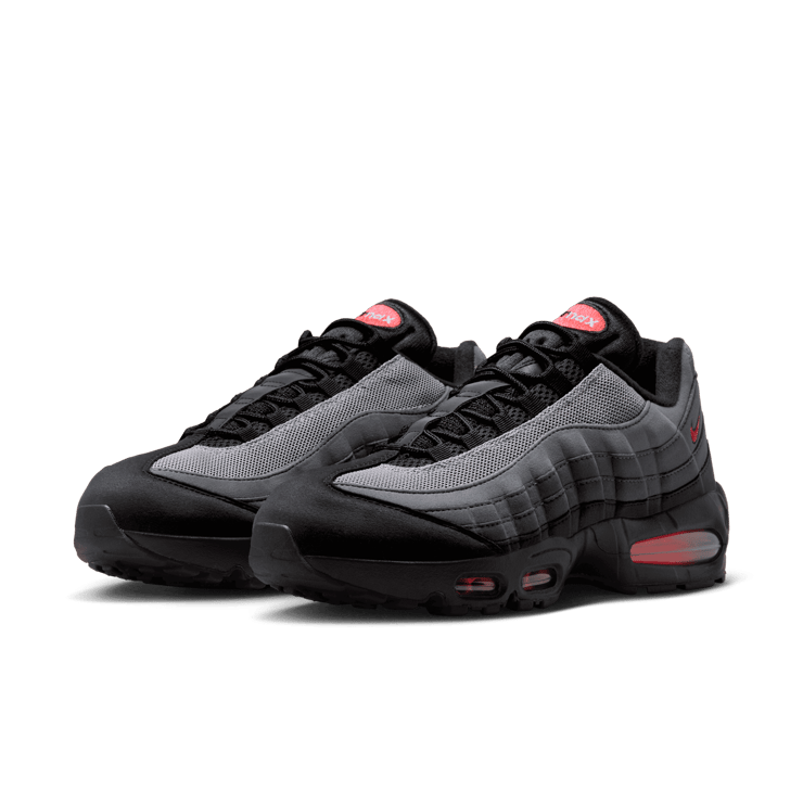Nike Air Max 95 OG Black Bright Crimson Angle 2