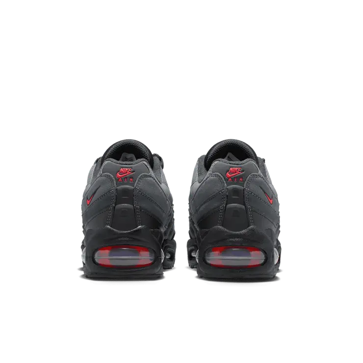 Nike Air Max 95 OG Black Bright Crimson (GS) Angle 1