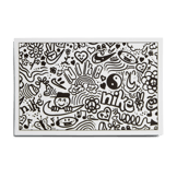 Nike Air Huarache Run SE Doodles (GS) Angle 6