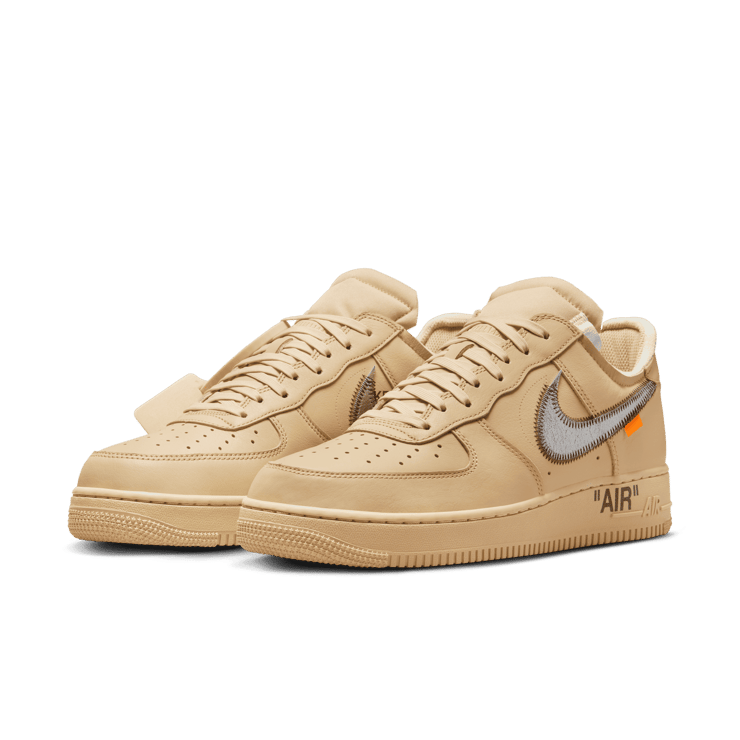 Nike Air Force 1 Low SP Virgil Abloh Sesame Angle 3