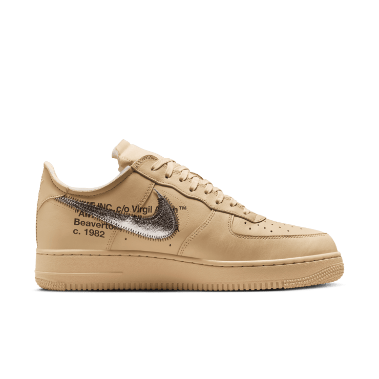 Nike Air Force 1 Low SP Virgil Abloh Sesame Angle 0
