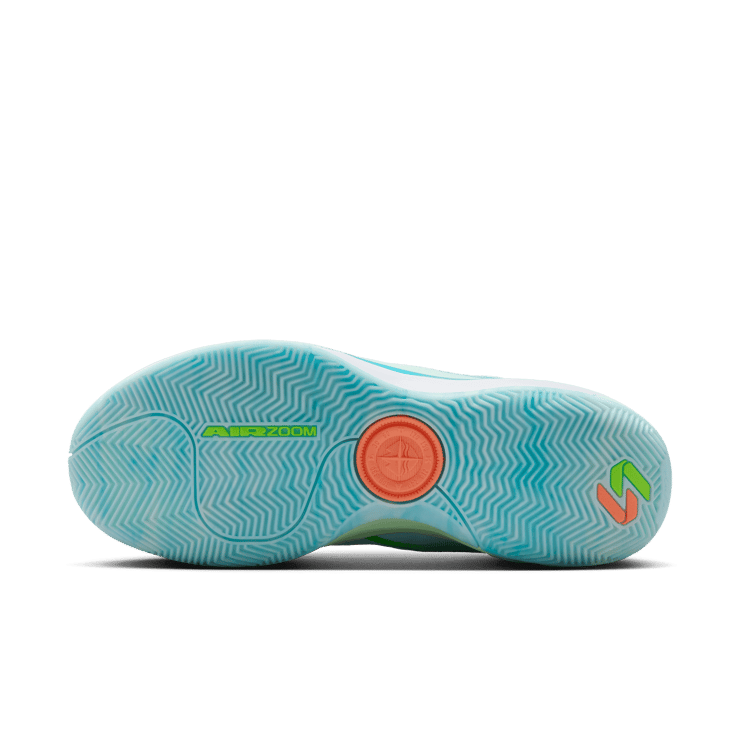 Jordan Luka 4 Football Grey Laser Blue Angle 2