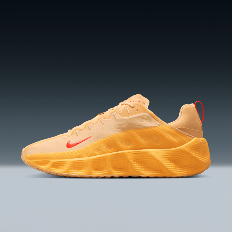 Nike AVA Rover Celestial Gold Bright Crimson Angle 6