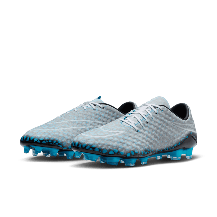 Nike Hypervenom Phantom 1 FG White Photo Blue Angle 4