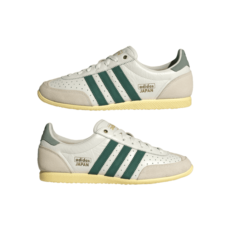 adidas Japan Off White Collegiate Green (W) Angle 5