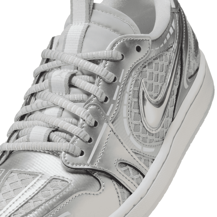 Air Jordan 1 MM Low V3 Metallic Silver (W) Angle 5