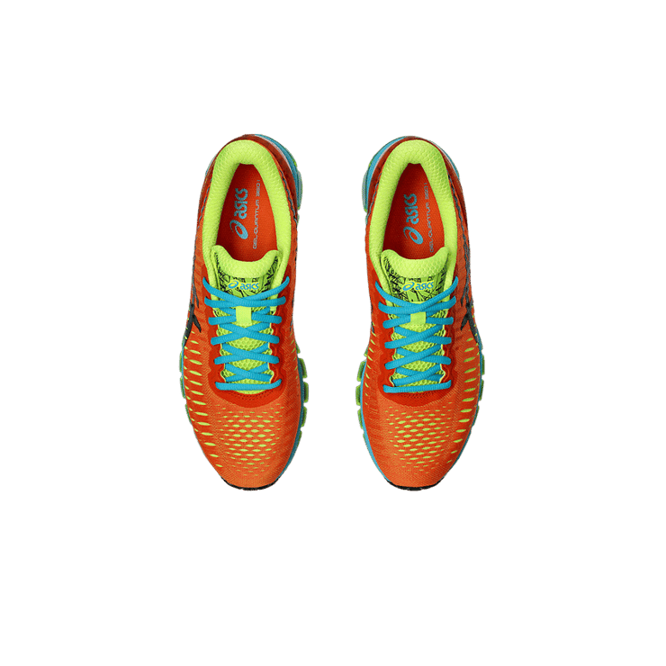 ASICS Gel-Quantum 360 I Habanero Aqua Angle 4