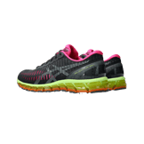 ASICS Gel-Quantum 360 I Graphite Grey Hazard Green Angle 1