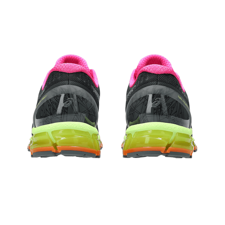 ASICS Gel-Quantum 360 I Graphite Grey Hazard Green Angle 3