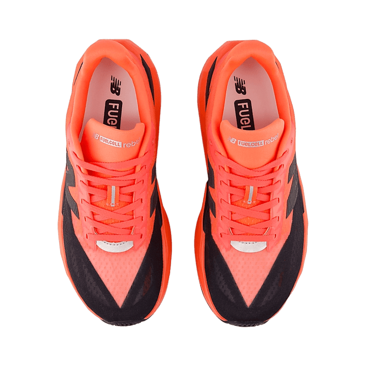 New Balance FuelCell Rebel v5 Urgent Red Angle 1