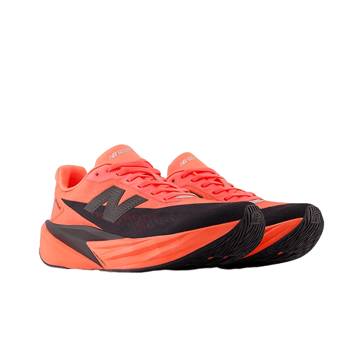 New Balance FuelCell Rebel v5 Urgent Red Angle 2