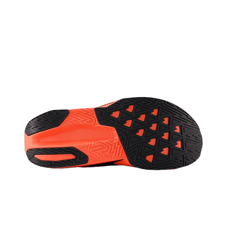 New Balance FuelCell Rebel v5 Urgent Red Angle 3