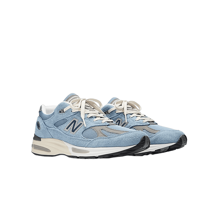 New Balance 991v2 Made in UK Celestial Blue Angle 2