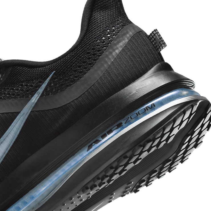 Nike Pegasus Premium Black Metallic Silver Angle 4