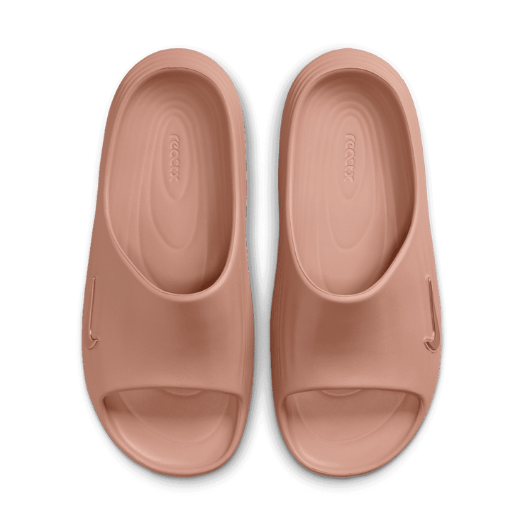 Nike ReactX Rejuven8 Slide Rose Gold (W) Angle 1