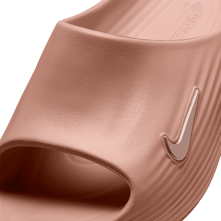 Nike ReactX Rejuven8 Slide Rose Gold (W) Angle 2