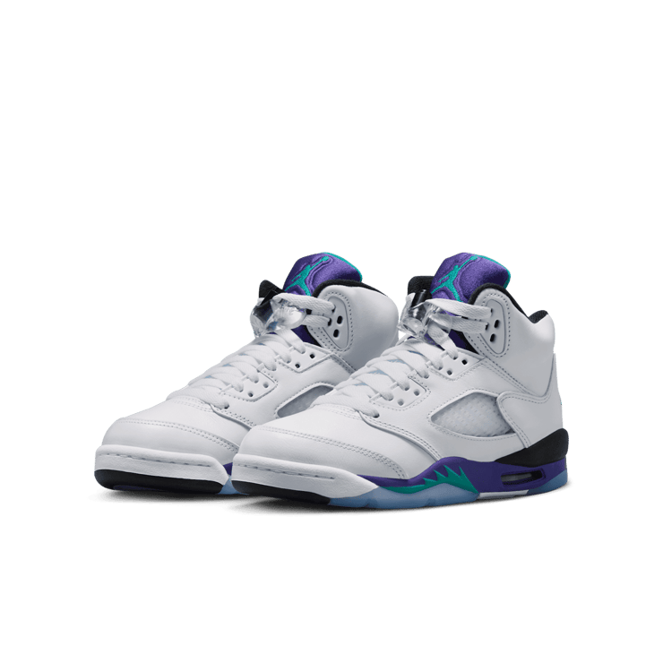 Air Jordan 5 Retro OG Grape (GS) Angle 1