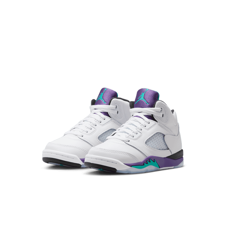Air Jordan 5 Retro OG Grape (PS) Angle 2