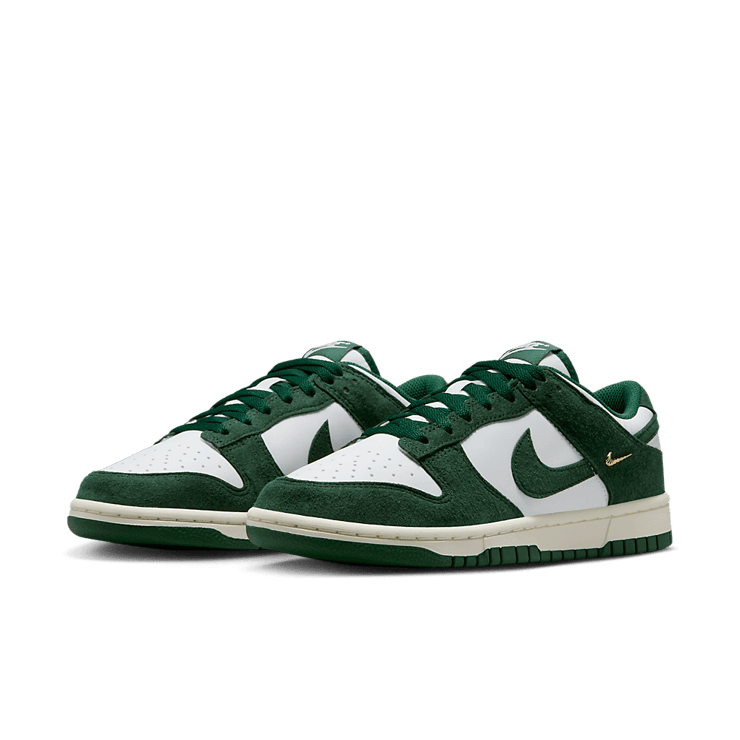 Nike Dunk Low Gorge Green Mini Swoosh (W) Angle 1
