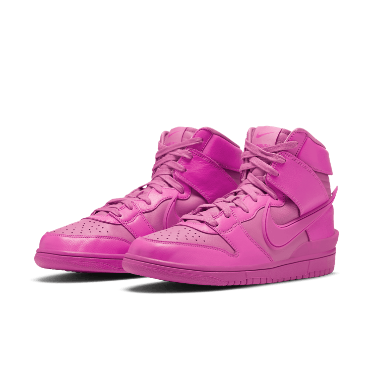 Nike Dunk High Ambush Active Fuchsia Angle 2