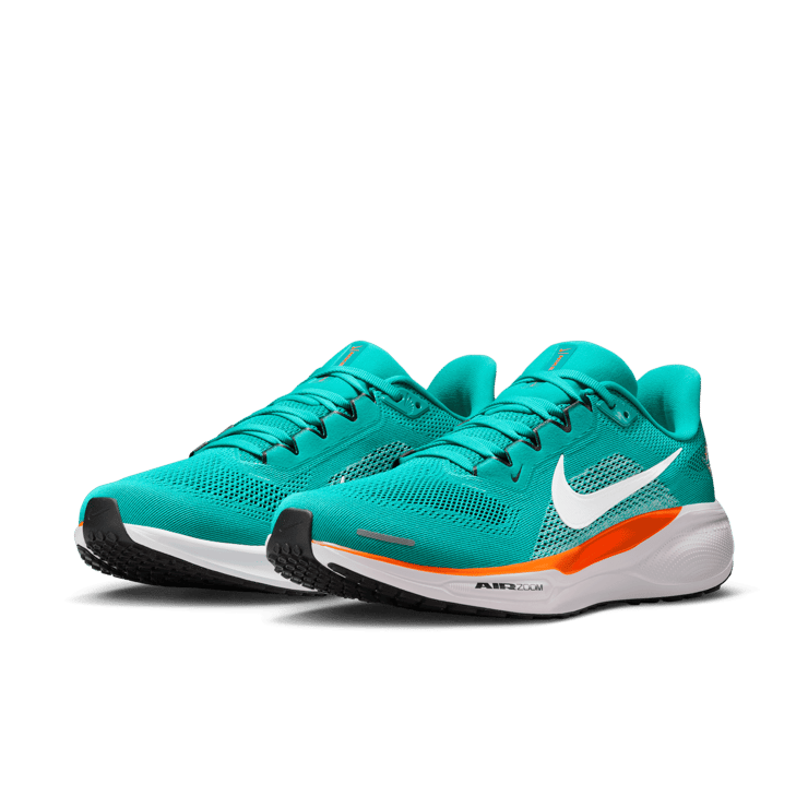Nike Pegasus 41 NFL Miami Dolphins Angle 3