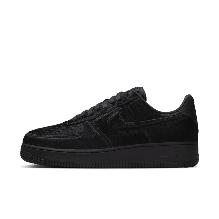 Nike Air Force 1 Low Black Fur (W) Angle 0