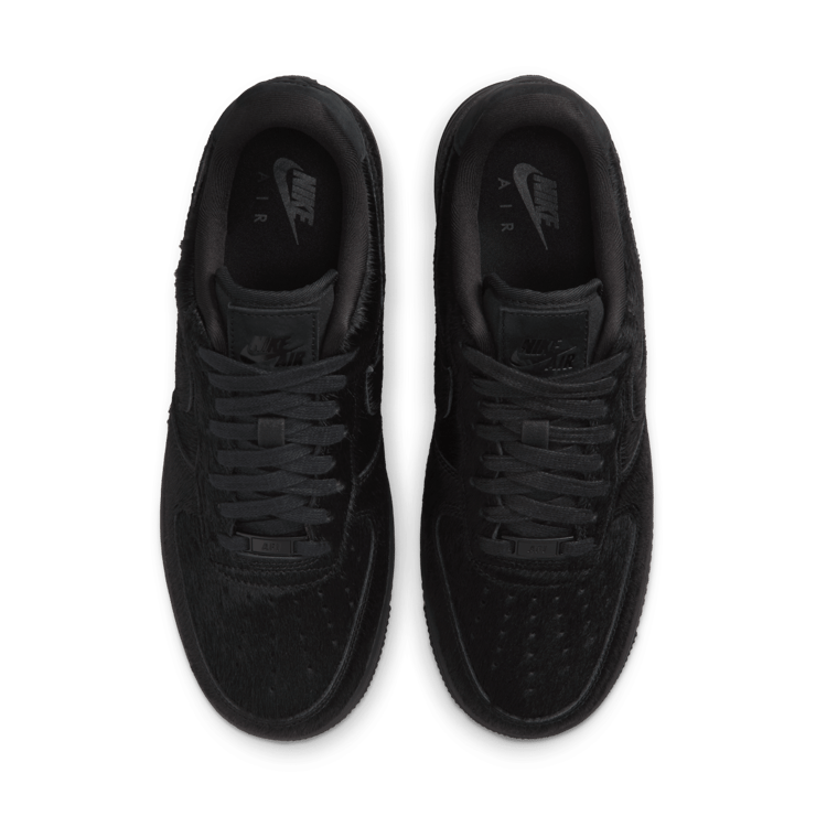 Nike Air Force 1 Low Black Fur (W) Angle 4