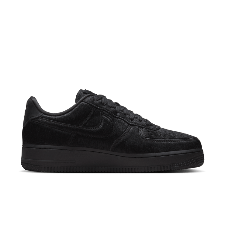 Nike Air Force 1 Low Black Fur (W) Angle 3