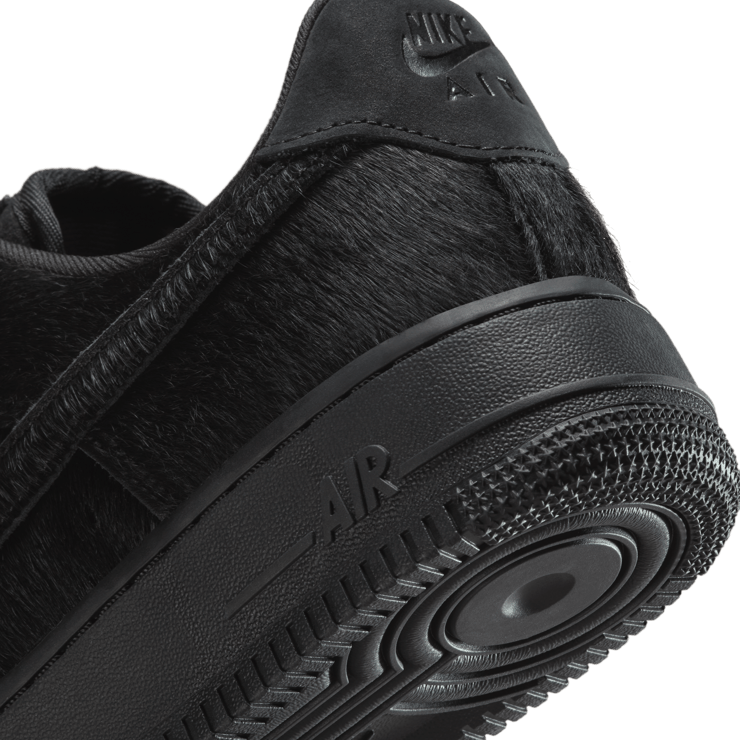 Nike Air Force 1 Low Black Fur (W) Angle 7