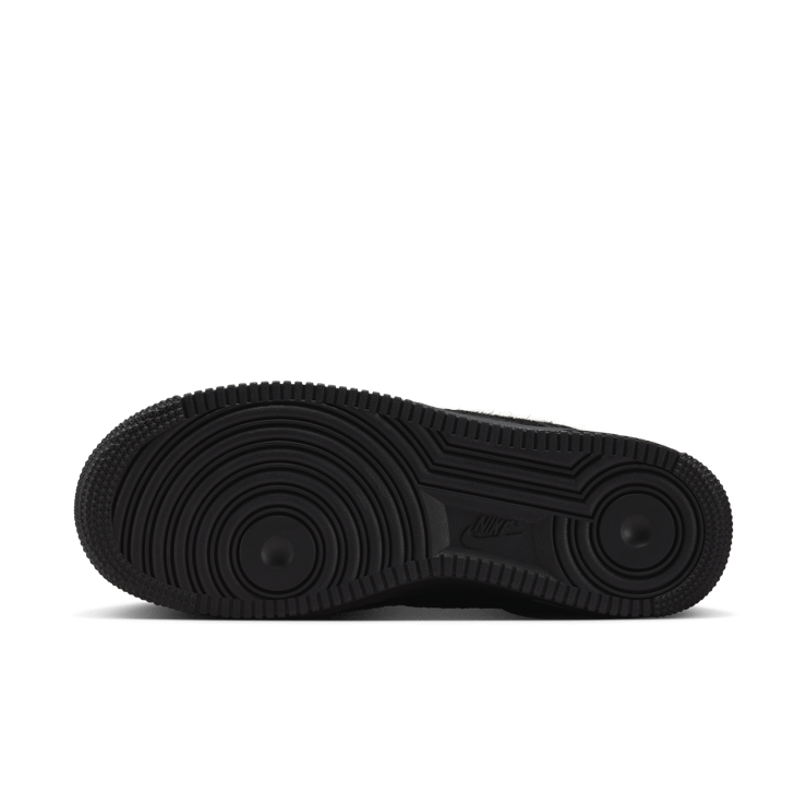 Nike Air Force 1 Low Black Fur (W) Angle 2