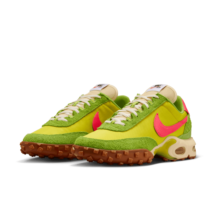 Nike Air Max Waffle Racer Electrolime Angle 1